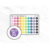 2007-14~~Health Ins. Due Dots Planner Stickers.