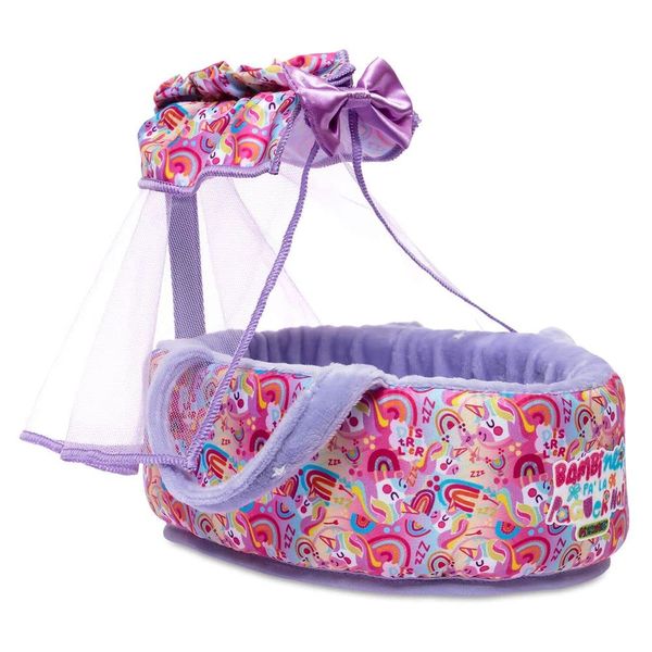 Distroller Ksimerito Purple Bassinet Bambineto for Ksimerito Neonate Baby Doll by Distroller