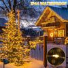 200LED Solar String Lights Outdoor Waterproof Christmas Tree Lights Garden Decor