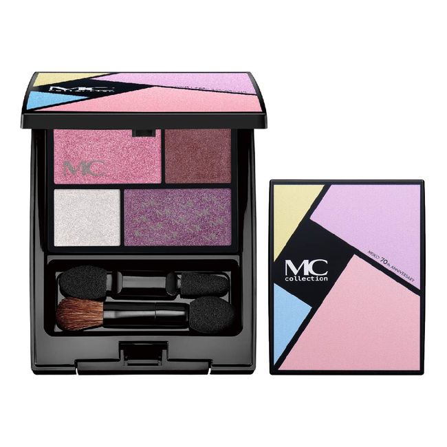 Eye Shadow Eye Color Palette Limited No.4 Pink Purple (Pink, Purple, Brown, White Pearl) [MC Collection]