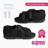 Express Orthopaedic Post Op Open Toe Shoe (Small (UK Size 6-7), Mens)