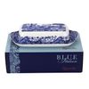 Spode Blue Italian Covered Butter Dish (Blue, White)