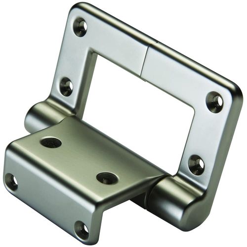 40 inch-Pound Lid Stay Torsion Hinge, Satin Nickel Finish, 1 per Pack