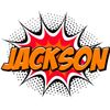 VWAQ Personalized Comic Book Name Vinyl Wall Decal GN7