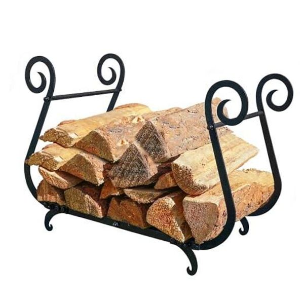 Fireplace Log Holder for Firewood Storage,Indoor Fireplace Wood Firewood Rack