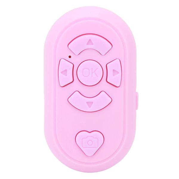 TikTok Bluetooth Fernbedienung, Lese App Seitenwender, Kamera Fernauslöser, Selfie Taste, Video Scroll Fernbedienung für IOS, Android, Telefon, Tablet (Rosa)