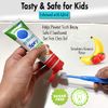 Brilliant Kids Toothpaste Gel by Spry – with Xylitol for Advanced Teeth and Gums Protection – Fluoride Free and Safe If Swallowed, Natural Strawberry Banana Flavor, 1 Count
