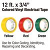 Tradespro 6 Pack 3-Roll Color Coded PVC Tape - 837333E
