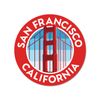 Sticker Pack San Francisco Golden Gate Bridge Large