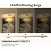 Wireless Picture Lights with Remote and Timer Rechargeable Brass Gallery Lightin