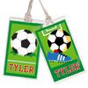 Soccer Personalized Luggage Tag, Backpack Name Tag