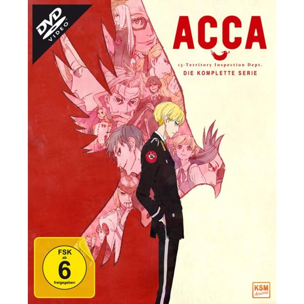 ACCA, 3 DVD (Gesamtedition)