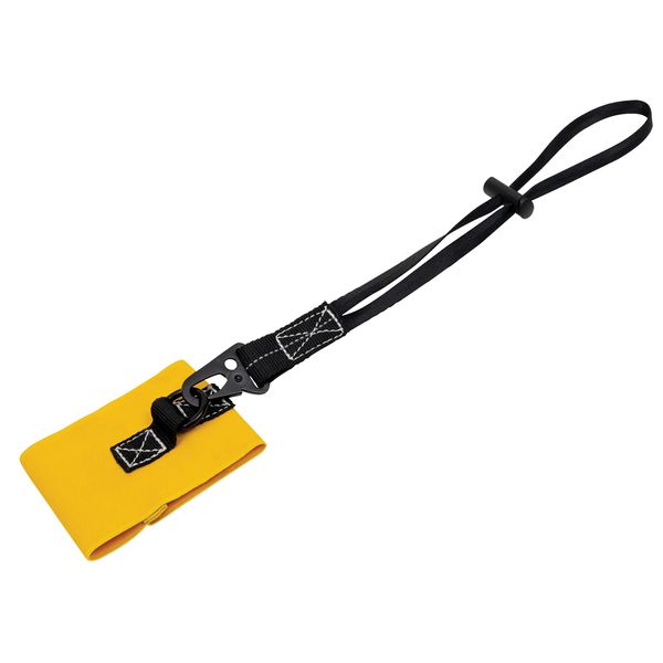 Roughneck ROU26020 Wrist Tool Lanyard With Interchangeable Tool End, Yellow