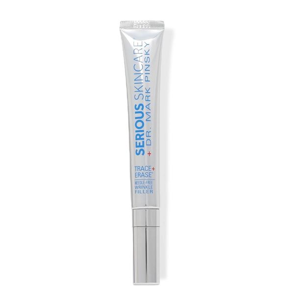 Serious Skincare - Dr. Mark Pinsky - Trace + Erase Needle Free Wrinkle Filler 1 oz - Fills Visible Deep Lines, Wrinkles and Creases - Helps Restore Skin's Youthful Elasticity and Tone - Face and Neck