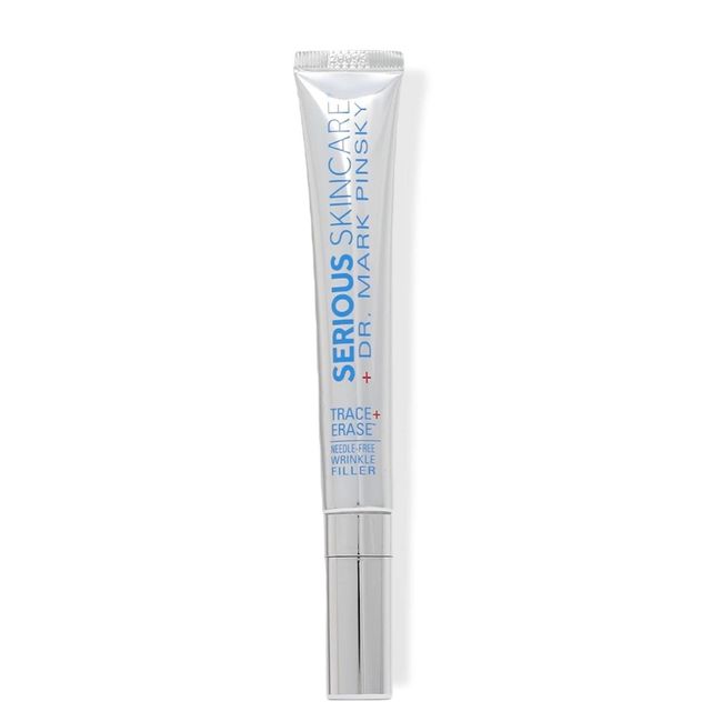 Serious Skincare - Dr. Mark Pinsky - Trace + Erase Needle Free Wrinkle Filler 1 oz - Fills Visible Deep Lines, Wrinkles and Creases - Helps Restore Skin's Youthful Elasticity and Tone - Face and Neck