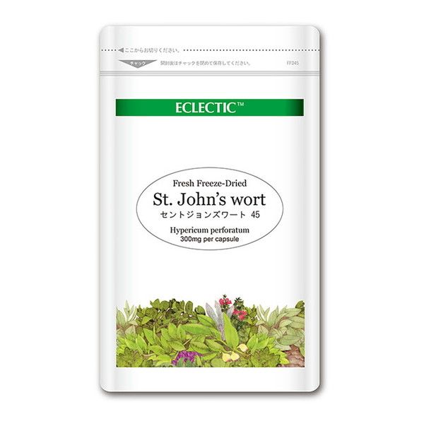 ECLECTIC EC121 Organic Herbal Supplement St. John&#39;s Wort Eco Pack