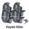 Master Lock 379ATPY Universal Trailer Hitch Lock (4 Pack)