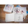 Wedding USB Box with Rubber Holder White