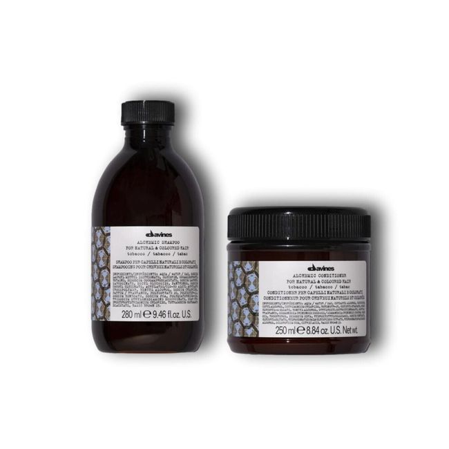 Davines Alchemic Tobacco Conditioner (250ML) & Shampoo (280ML) NEW!!