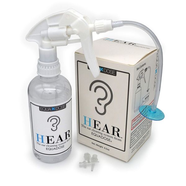 EQUADOSE Hear Ear Wax Remover Kit, Professional Cleaning System for Effective...