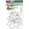 Penny Black CLR STMP Pansy Gaze