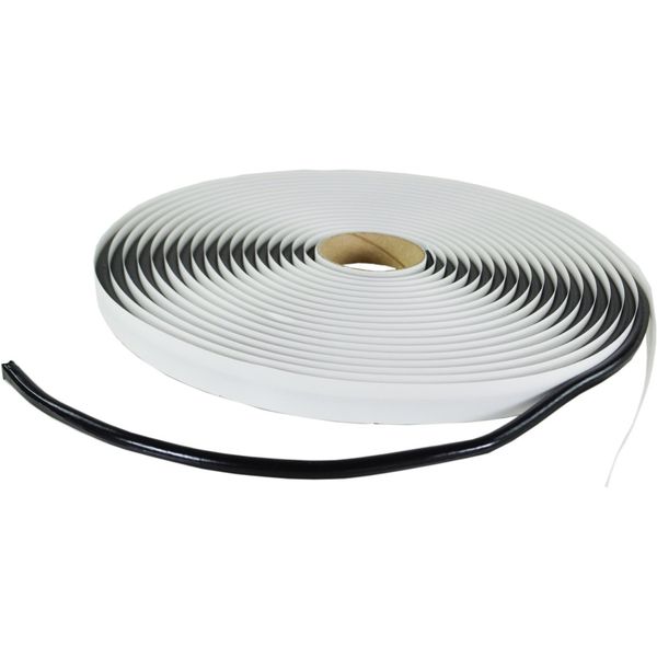 Butyl Round Cord, Black, 6 mm x 8 m