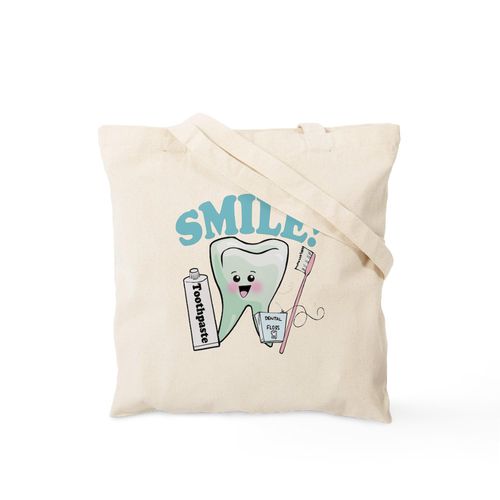 CafePress Dentist Dental Hygienist Teeth Tote Bag Canvas Tote Shopping Bag