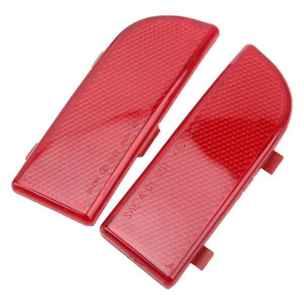 Tail Bumper Reflector 1 Pair Rear Bumper Reflector 6398260440 Left Right Red Tail Bumper Light Reflector Replacement for Vito W639 2003‑2015