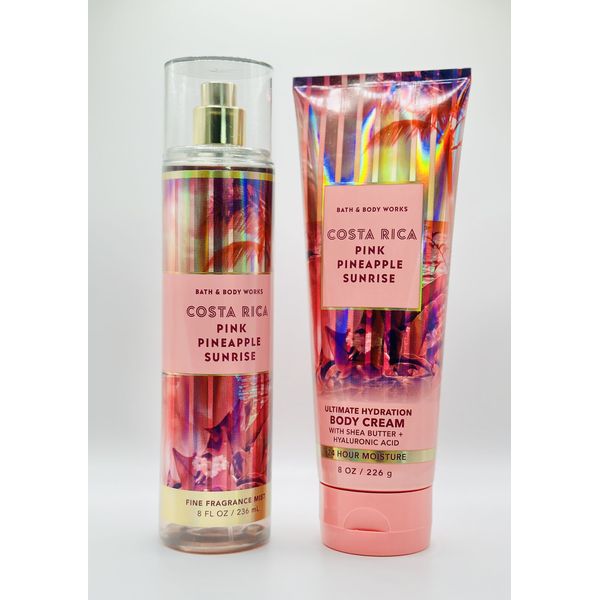 PINK PINEAPPLE SUNRISE ~ 2PC GIFT SET ~ Bath & Body Works