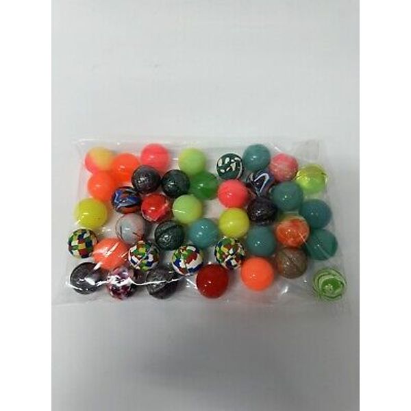 30 ASSORTED SUPERBALLS, HIGH BOUNCE BALL, BOUNCY BALLS, SUPER FAST SHIPPING!!