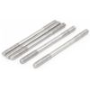 Sourcingmap M8 x 120mm Tight Adjustable Push Double End Thread Stud Teeth Rod 5pcs
