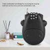 Sonew Retractable Cable Lock, Digit Code Combination Lock for Stroller Scooters(Black)