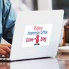 CafePress Riley Mommy's Love Bug Rectangle Sticker Rectangle Bumper Sticker Car Decal