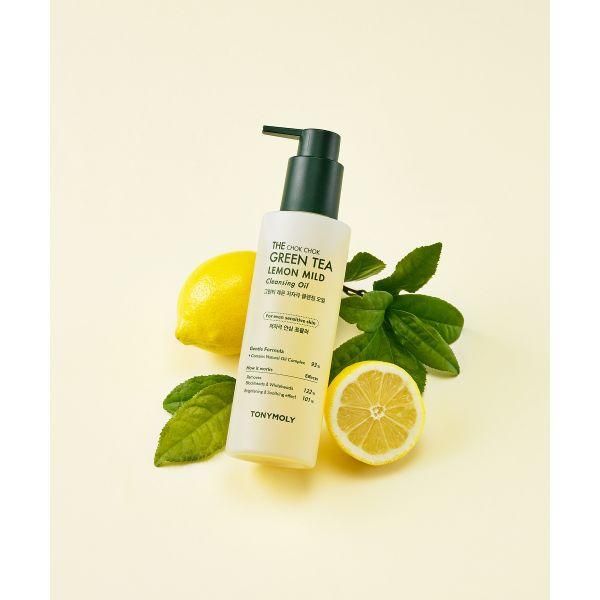 TONYMOLY The Moist Green Tea Lemon Hypoallergenic Cleansing Oil