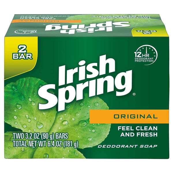 Irish Spring Original Scent Bar Soap 3.2 oz.