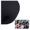 Microphone Cover, MeetRade 6 Pack Microphone Windscreen Foam Cover Mic Cover Audio Protector (Black)