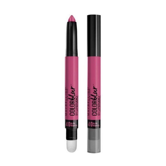 TWO Maybelline New York Lip Studio Color Blur Lip Color MyMy Magenta #40 Sealed