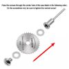 8PCS Inside Pipe Cutter Internal PVC Plastic Plumbing Tools Saw Tooth Blades Set