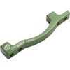 reverse Disc Brake Adapter, PM-PM 203 Front, Green - 01939