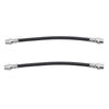 TRQ Brake Hose Set Compatible with 2012-2020 Chevrolet Sonic