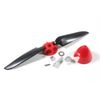 6.5x4 Spinner/Folding Propeller Assembly Low Power Brush Motor (US SELLER/SHIP)