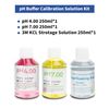 ONiLAB Instruments pH Calibration Buffer Solution Kit for pH/ORP Electrodes, 4.00 & 7.00 pH, 250ml Each