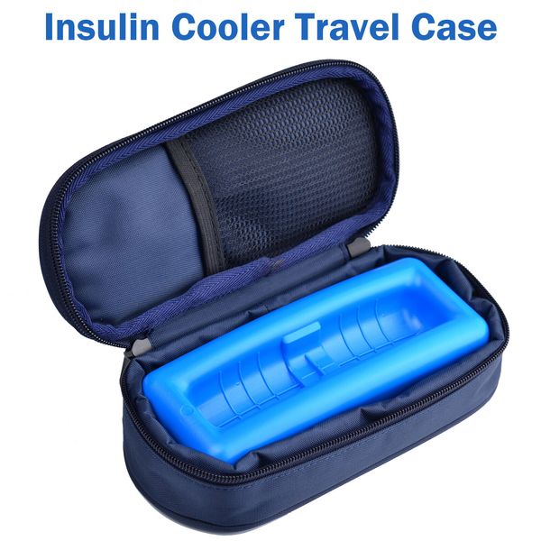 Insulin Cooler Travel Case Diabetic Medication Insulated Cool Organizer Reusable