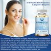 Prebiotic & Probiotics Capsules, 100 Billion CFU, Constipation & Bloating Relief