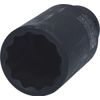 KS TOOLS 515.0976 1/2" Bi hex impact socket, long, 30mm