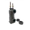 9.5KW Plastic, titanium tube and shell for heating and refrigeration.