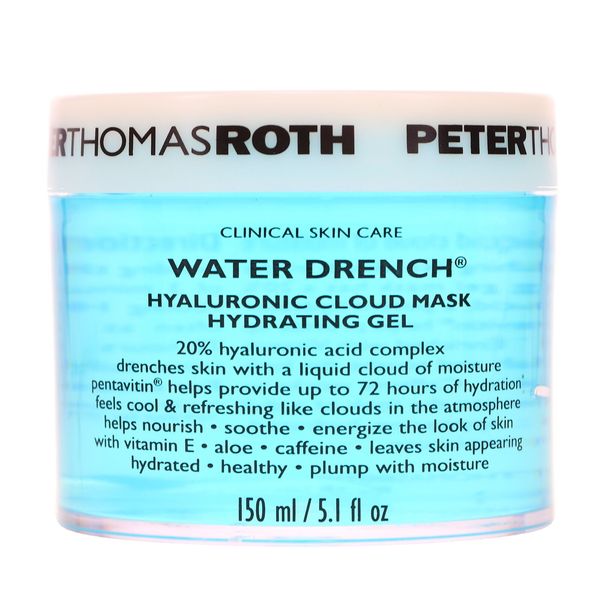 Peter Thomas Roth Water Drench Hyaluronic Cloud Mask Hydrating Gel 5.1 oz