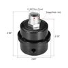 Sourcingmap Metal Air Compressor Filter Silencer, 1/2 BSP 20mm Thread, 2.95" Height, 2.44" Diameter