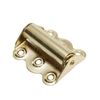 (4-Pack) Screen Door Hinge Hardware Self-Closing Easy Install Polished Brass