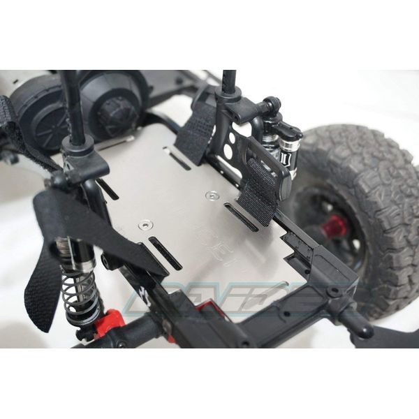 Stainless Steel Rear Upper Extend Battery Holder Tray for Axial SCX10 II 90046 90047